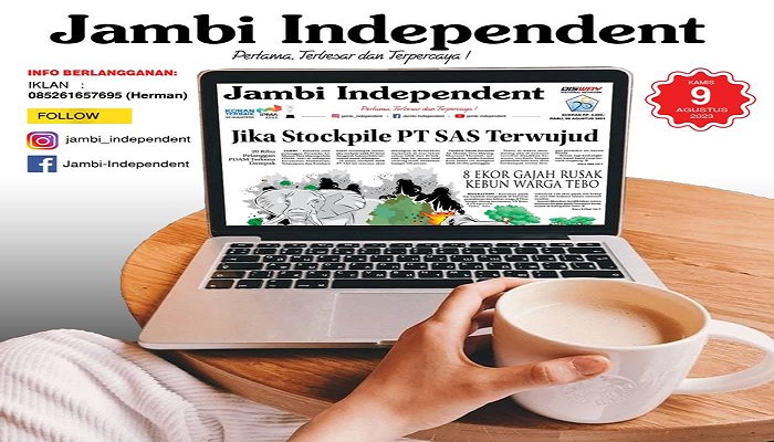 Koran Jambi Independent Edisi, Rabu 09 Agustus 2023