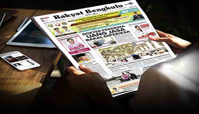 Koran Hybrid Pertama di Indonesia Baca Rakyat Bengkulu Sabtu Edisi 24 Juni 2023