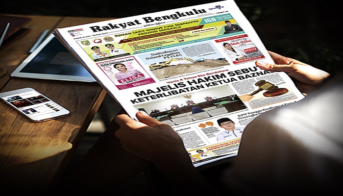 Koran Hybrid Pertama di Indonesia Baca Rakyat Bengkul Edisi Kamis 06 Juli 2023