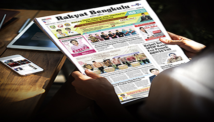 Koran Hybrid Pertama di Indonesia Baca Rakyat Bengkulu Edisi Rabu 05 Juli 2023