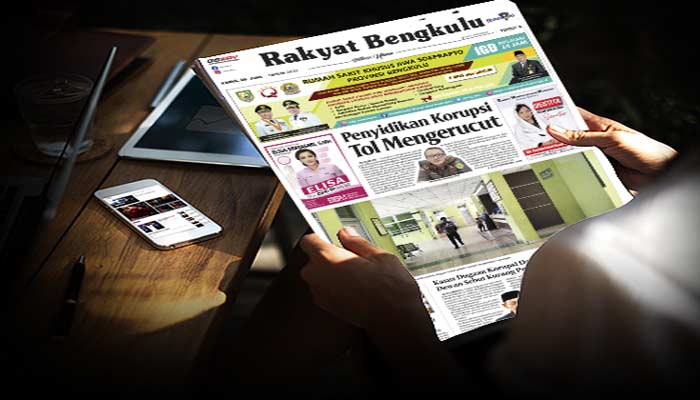 Koran Hybrid Pertama di Indonesia Baca Rakyat Bengkulu Kamis Edisi 29 Juni 2023