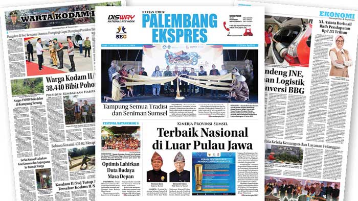 Baca Palembang Ekspres Rabu Edisi 17 Mei 2023