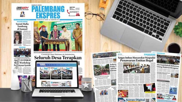 Koran Palembang Ekspres Edisi Rabu 19 Juli 2023