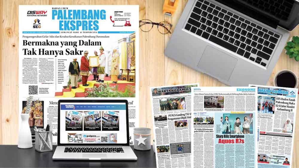 Koran Palembang Ekspres Edisi, Jum’at 28 Juli 2023