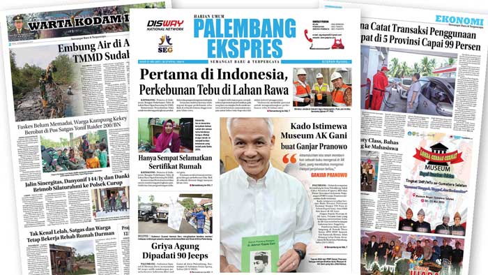 Baca Palembang Ekspres Ahad Edisi 21 Mei 2023