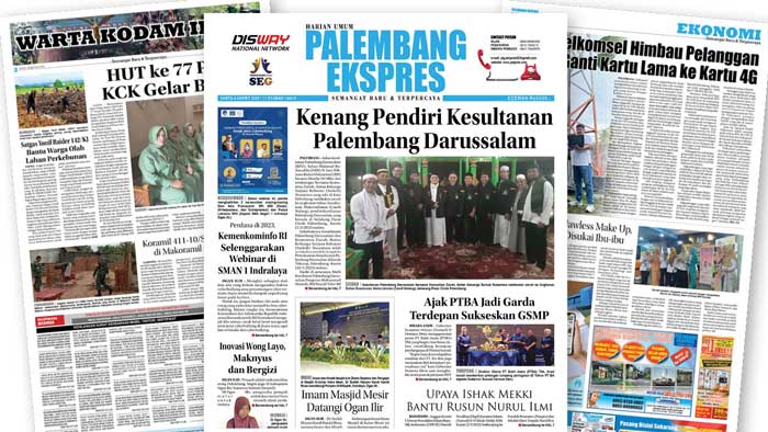 Baca Palembang Ekspres Sabtu Edisi, 04 Maret 2023