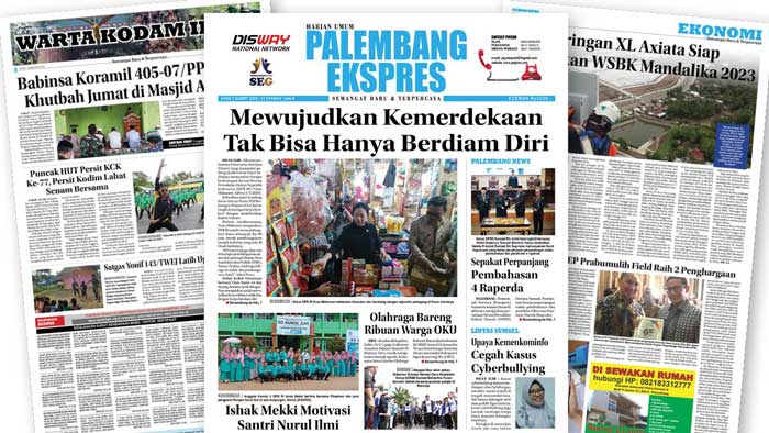 Baca Palembang Ekspres Edisi Ahad, 05 Maret 2023