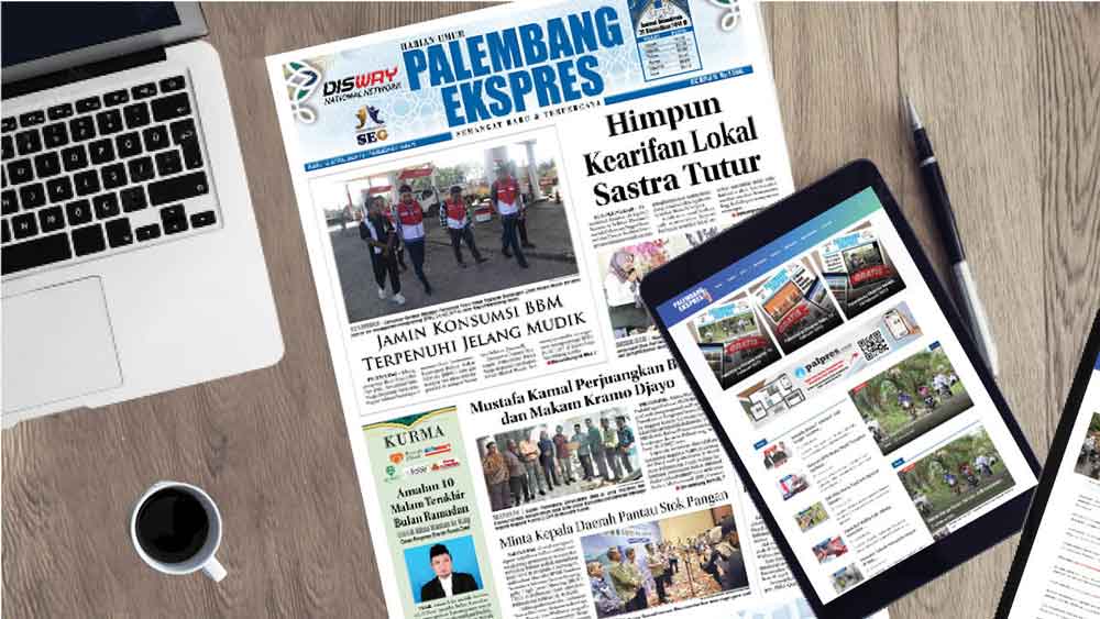 Baca Palembang Ekspres Rabu Edisi 12 April 2023