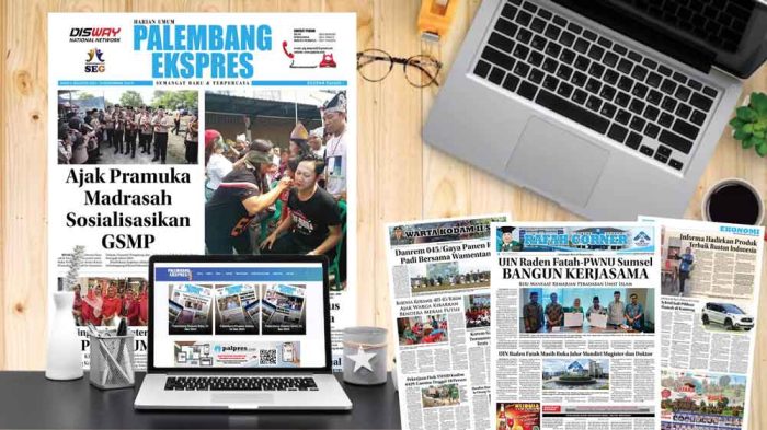 Koran Palembang Ekspres Edisi, Minggu 06 Agustus 2023