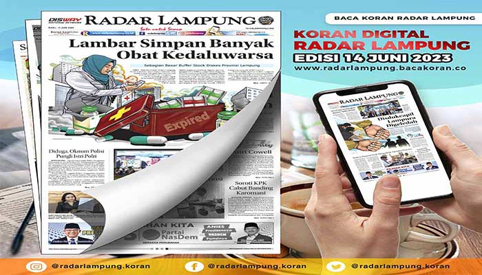 Baca Koran Radar Lampung Edisi 14 Juni 2023