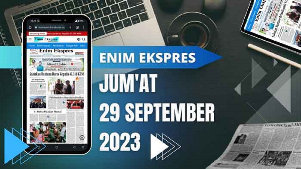 Koran Enim Ekspres Edisi Jum’at 29 September 2023