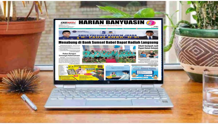 Koran Hybrid Pertama di Indonesia Baca Harian Banyuasin Edisi 12 Juli 2023