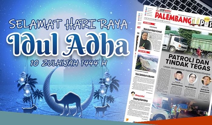 Koran Hybrid Pertama di Indonesia Baca Palembang Pos Edisi 30 Juni 2023