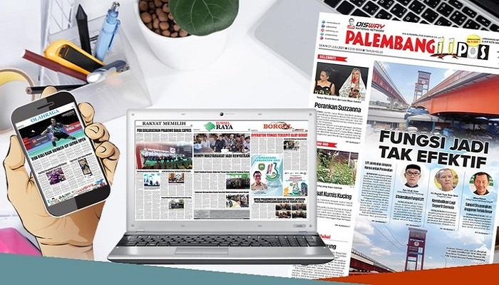 Koran Palembang Pos Edisi, Senin 31 Juli 2023
