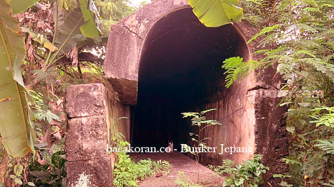 Bersejarah, Bunker Peninggalan Penjajahan Jepang