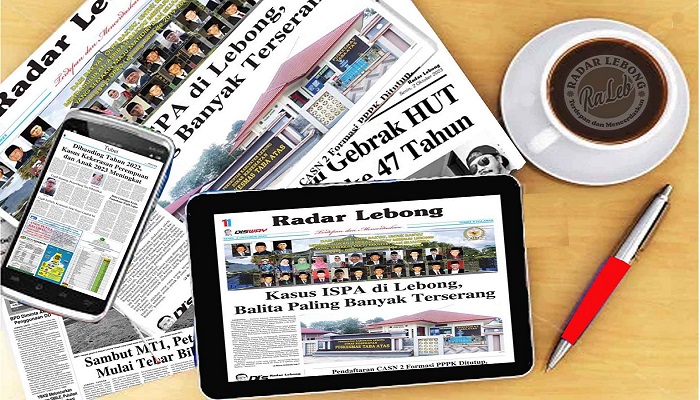 Koran Radar Lebong, Edisi Selasa 03 Oktober 2023