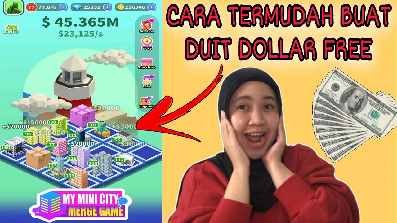 My Mini City Game Penghasil Uang Paling Worth It Kamu Coba Rp100 Ribu Gratis Setiap Hari