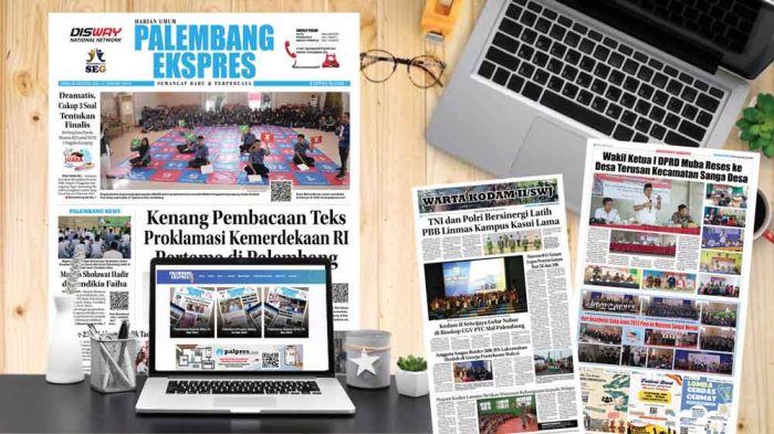 Koran Palembang Ekspres Edisi, Senin 28 Agustus 2023