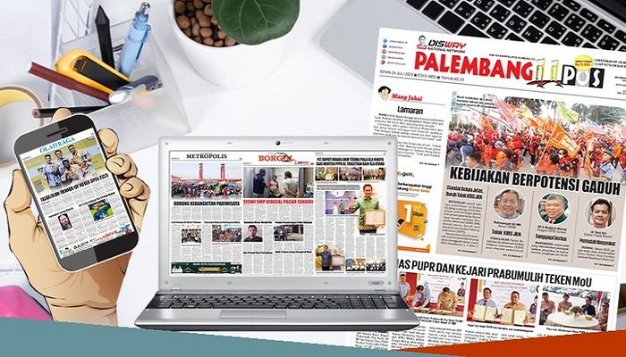 Koran Palembang Pos, Edisi Rabu 26 Juli 2023