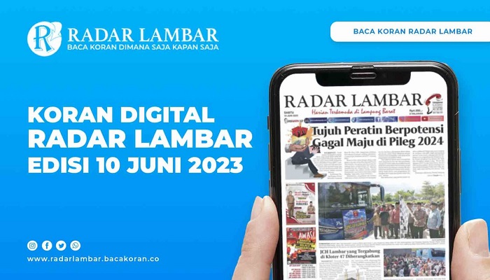 Baca Koran Radar Lambar Edisi 10 Juni 2023
