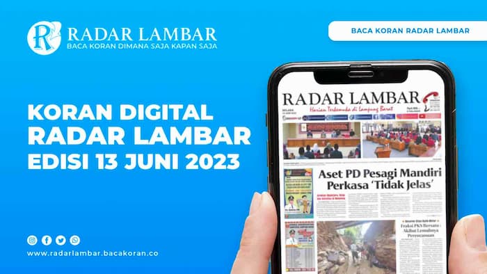 Baca Koran Radar Lambar Edisi 13 Juni 2023