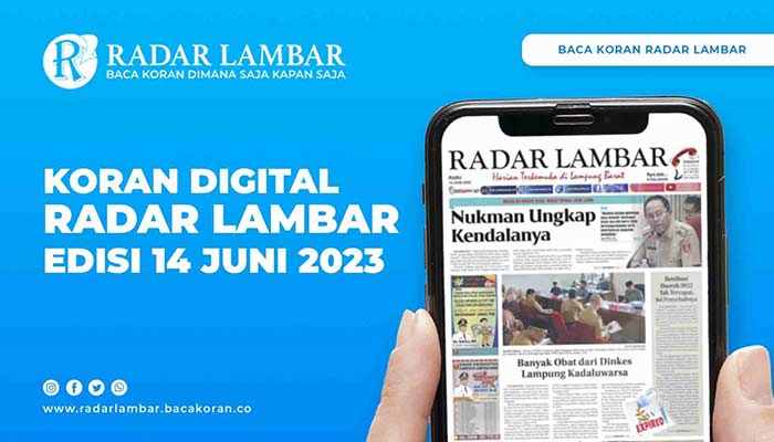 Baca Koran Radar Lambar Edisi 14 Juni 2023