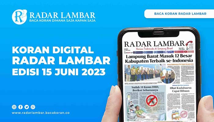 Baca Koran Radar Lambar Edisi 15 Juni 2023