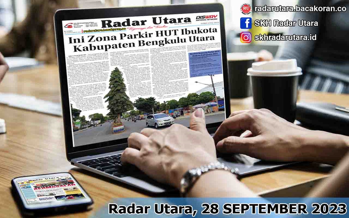 Koran Radar Utara Edisi Kamis 28 September 2023