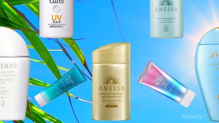 WAJIB TAU! Sunscreen Jepang Viral Untuk Semua Jenis Kulit Terbaik Lindungi Wajahmu