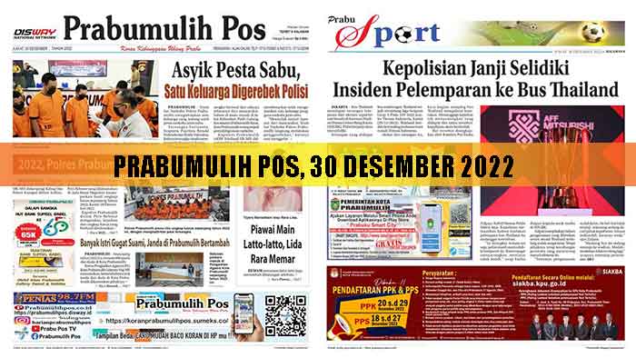 Prabumulih Pos Edisi 30 Desember 2022